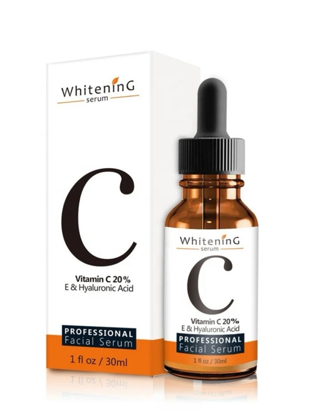 WhiteninG Vitamin C 20% Facial Serum – Orange/Brown